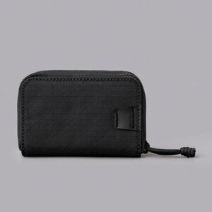 NIB Alpaka Zip Coin Wallet Black | Axogrid 210D